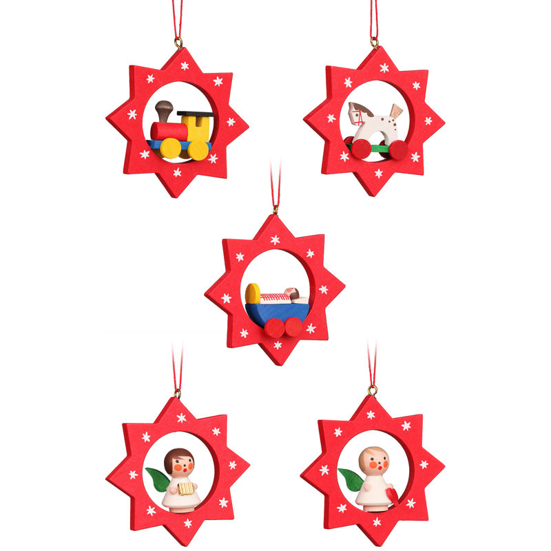 2.5'' Handmade Hanging Figurine Ornament