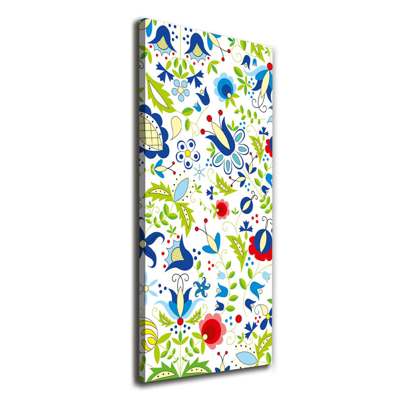Ethnic Pattern - Wrapped Canvas Print