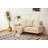 Luxurious Grey Microfiber Sofa with High-Density Foam and Solid Wood Frame for Ultimate Comfort and Durability-699461950