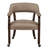 Swivel Tufted Dining Chairs With Casters And Arms-105846494-105846496-130021430