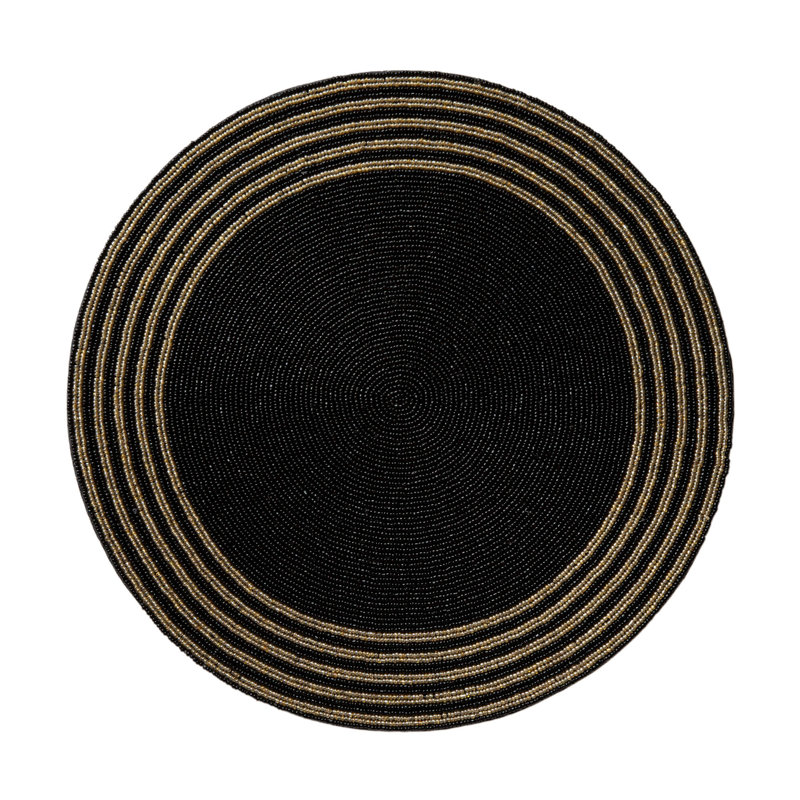 Sparkle Placemats, Black