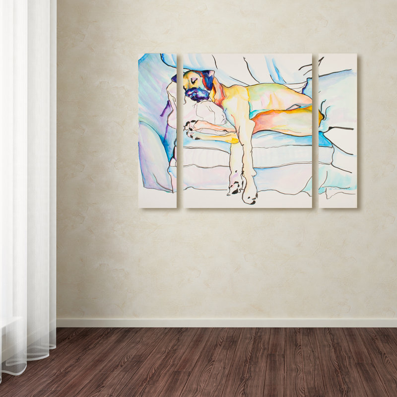 Saunders-white, ensemble de 3 reproductions d’art sur toiles tendues, H 24 po x l 32 po x P 2 po