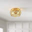 Plafonnier encastré 2 lumières 12,5 po