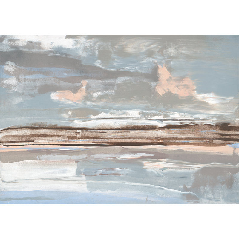Taupe Sands by Scott Naismith - Wrapped Canvas Painting, 85 cm H x 120 cm W