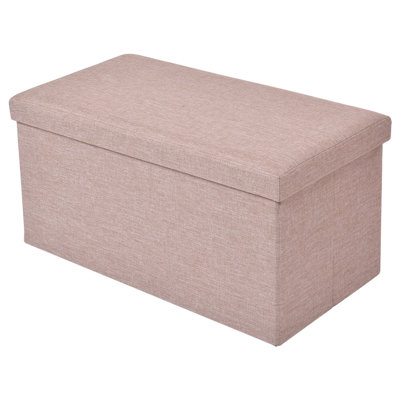 Repose-pieds rectangulaire avec rangement 29,9 po Stringfield