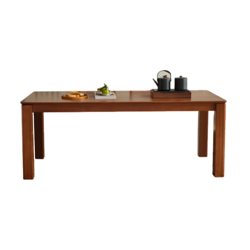 Table de salle à manger simple et rétro, H 29,92 po x L 78,74 po x l 33,46 po