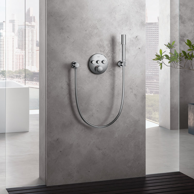 Rainshower™ Wall Hand Shower Holder, Polished Nickel Infinity