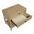 End Table, 1-Drawer Nightstand With Open Shelf