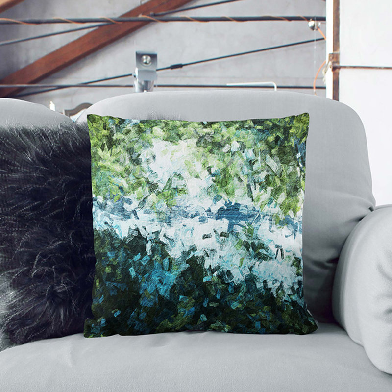 Square Cushion, 40cm H x 40cm W x 15cm D
