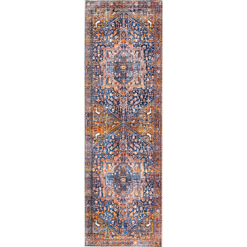 Callier Oriental Area Rug, Runner 76 x 366cm