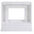Lirrington Stainless Steel Fireplace