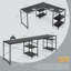 Addalynne L-Shaped Steel Computer Desk-1243768975