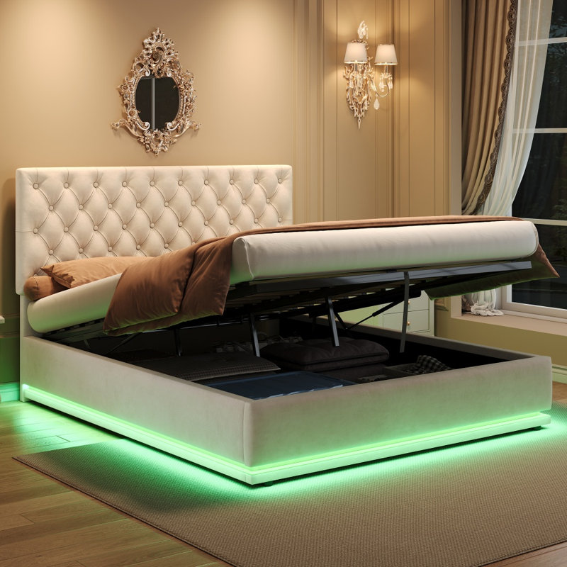 Solid Wood Bed