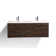 Leffler 84'' Double Bathroom Vanity with Plastic Top