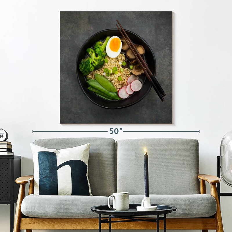 Yarlin Ramen, 33" H x 33" W