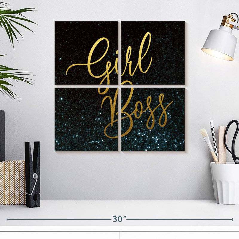Tergel Glitter Girl Boss I, H 18 po x l 18 po