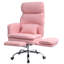 Fauteuil de bureau grand et grand, accoudoirs rabattables pour animaux de compagnie et pieds croisés, fauteuil de jeu ergonomique pour ordinateur avec repose-pieds-133409173