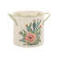 Kitchen Utensil Holder, 4 Compartment Utensil Bucket with Drainer Hole White