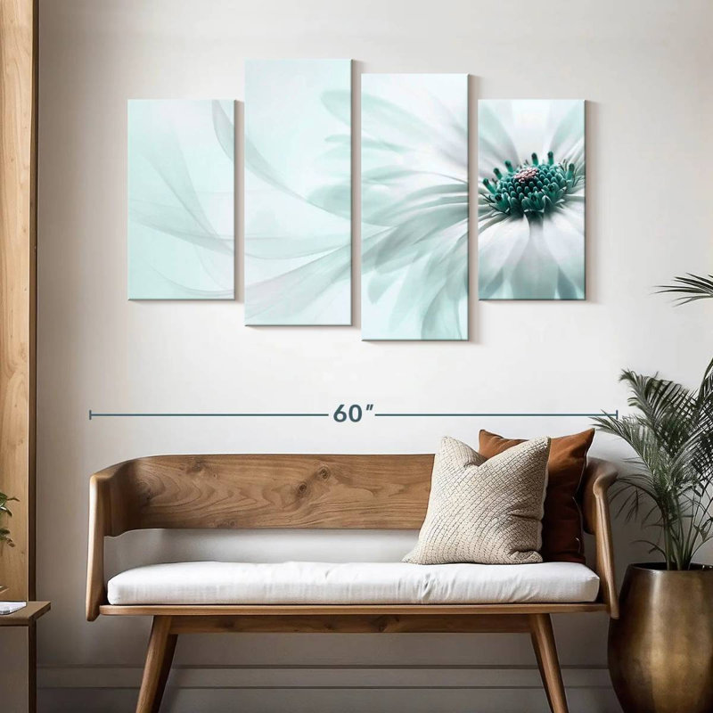 Harnek Translucent Cape Daisy, 32" H x 52" W