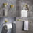 Cube 5 - Piece Bathroom Hardware Set-90977460