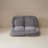 Convertible Fold-Out Double Sofa Bed, Gray-632398940