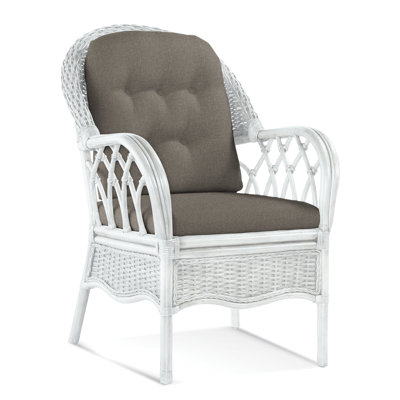 Chaise avec accoudoirs rembourrée Everglade