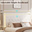 Braiya Upholstered Bed-631845202-631845203