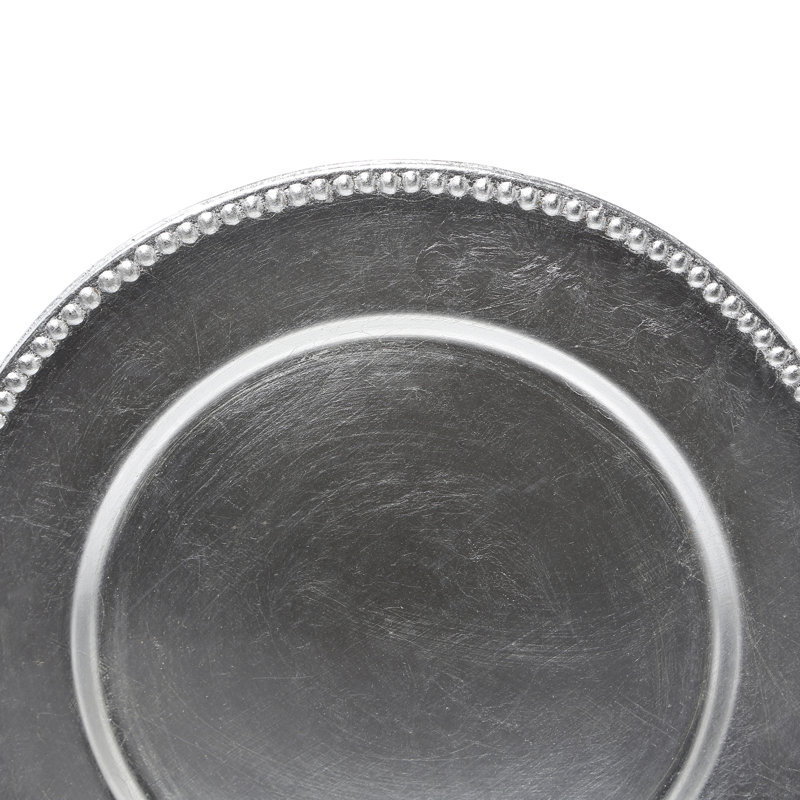 Chargeur à perles 13 po Nakita, argent