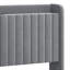 Structure de lit rembourrée avec prises de recharge et ports USB-1241993356-1241993357