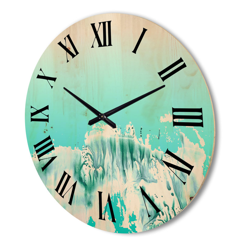 Horloge murale Auquamarine, Très grand