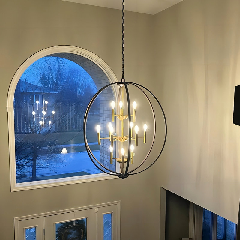 Schley 12 - Light Dimmable Chandelier