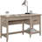 In A Laurel Oak Finish  Computer Desk