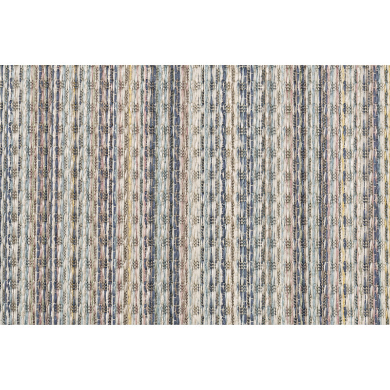 Pennock Blue Indoor/Outdoor Area Rug, Rectangle 2' x 3'7"