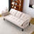70-inch multi-functional cotton and linen sofa bed: foldable + cup holder + side storage, instantly switch between living room and bedroom-468159156