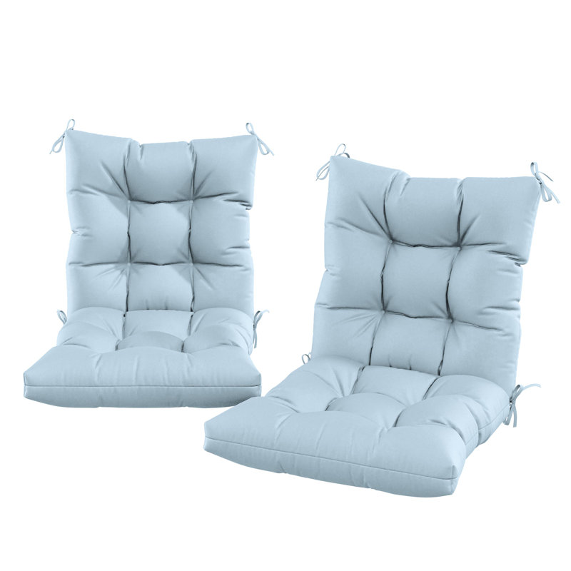 Outdoor/Indoor Seat / Back Cushion, Sky Blue