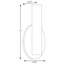 Delphine Single Light Glass Steel Dimmable LED Flush Mounted Sconce-809035723