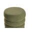 SUMPTER 43cm Wide Round Solid Colour Pouffe Ottoman-118805899