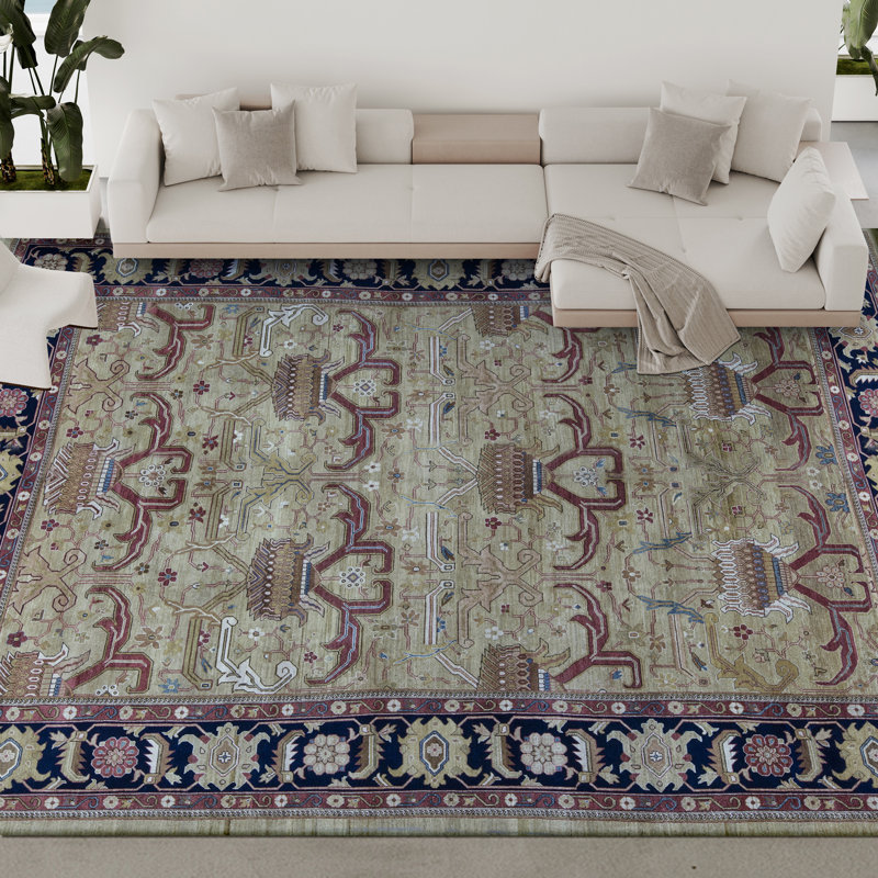 Sultanabad Wool Oriental Area Rug