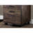 Brown Office File Storage Cabinet - Mobile With Construction And Drawers Rolling For Laminate Exterior