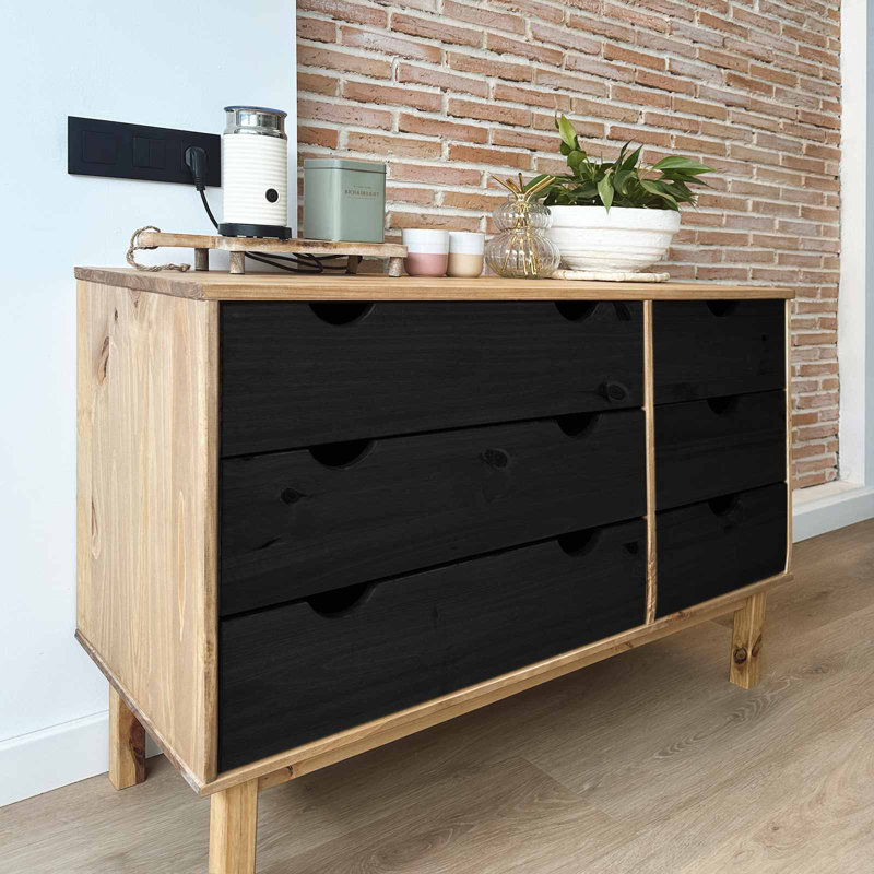 111cm Solid Wood Sideboard