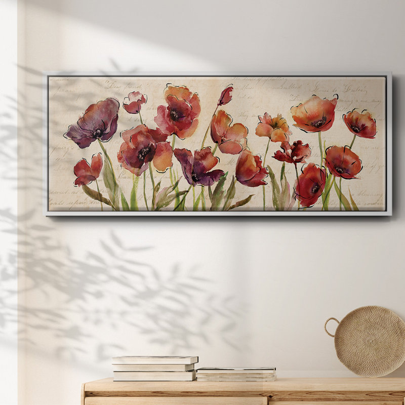 Bow to Summer I- Framed Canvas