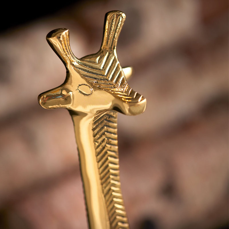 Giraffe Andirons