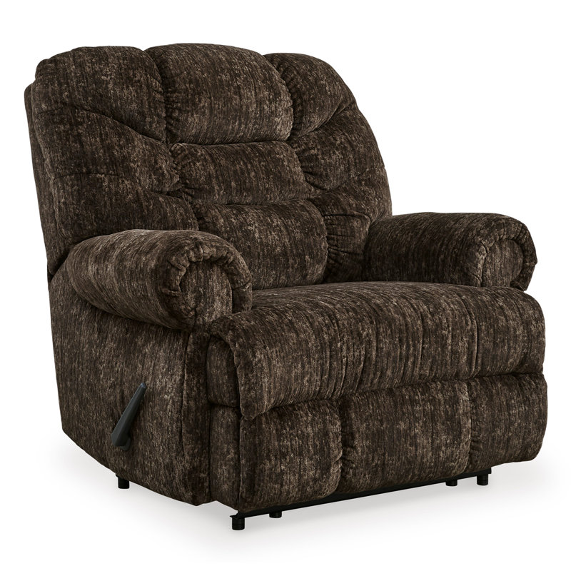 Fauteuil inclinable mural Geovanna Zero, Velours brun