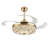 Keivah 42" Ceiling Fan with LED Light and Remote Control
