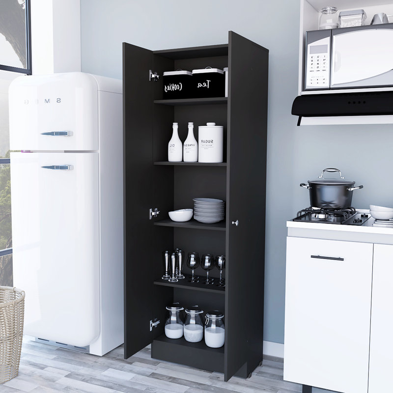 Garde-manger 70,8 po, Noir