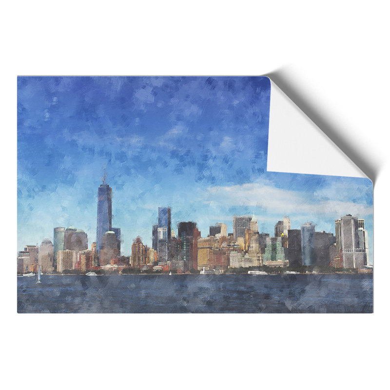 New York Skyline Vol.2 - No Frame Print, 21cm H x 30cm W x 0.1cm D