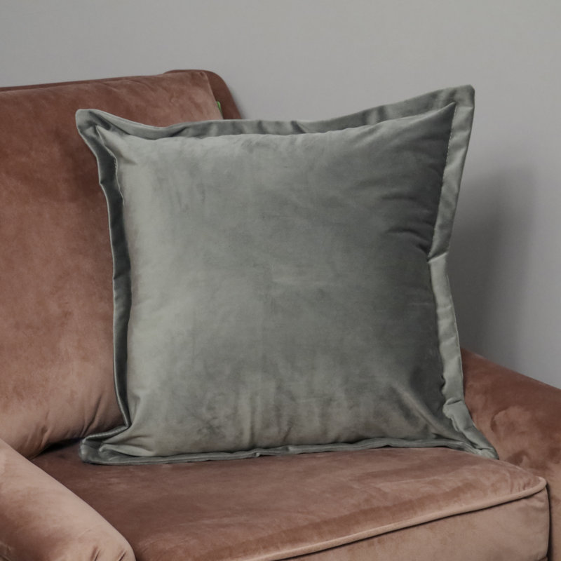 Malderen Square Cushion Cover, Grey