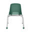 Chaise empilable 12 pouces avec patins à billes, 96 pièces / palette -128757084-128757086-116183654