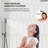 Dual-Function Shower Faucet Set, Pressure-Balanced Shower System with Handheld Spray-106893497