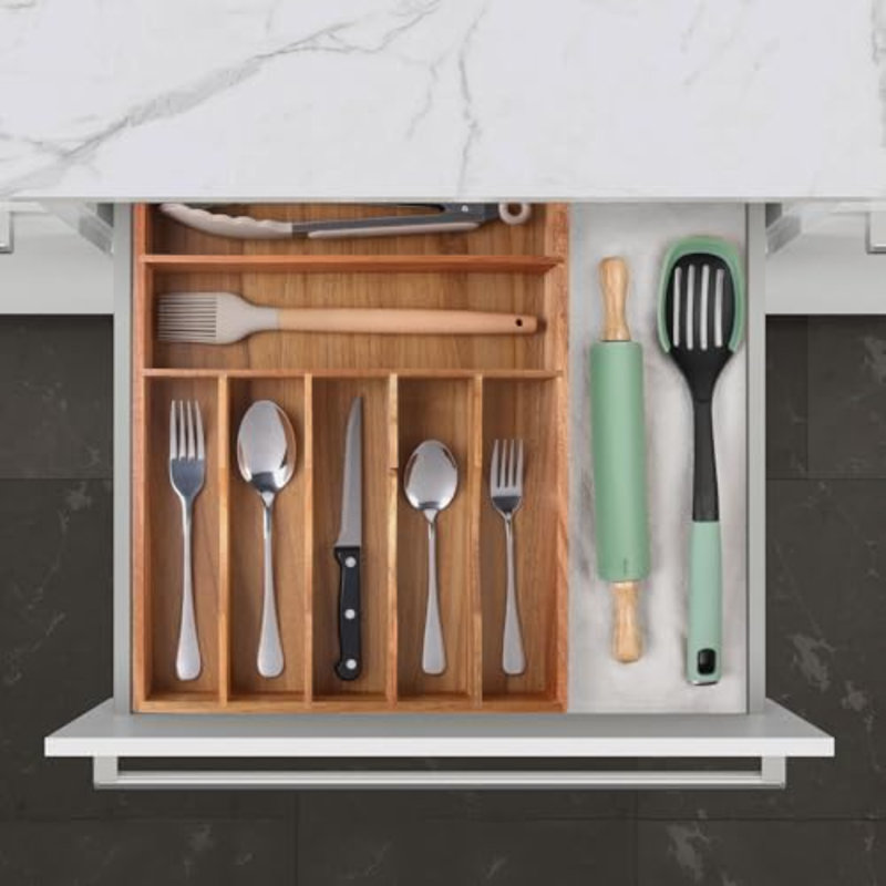 Rangement pour ustensiles Kitchen Acacia